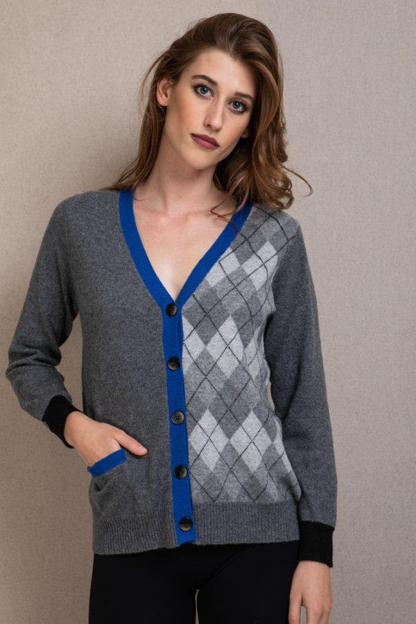 Romy Gray Shades Cardigan