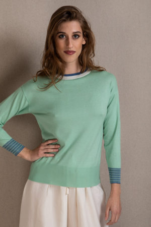 turquoise Moon sweater