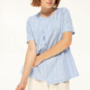 Sumi Checked Blue Cotton Blouse