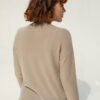 Roya Cashmere V-neck Sweater , Beige