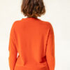 Luna Cashmere Sweater, Orange