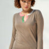 Narsisco Cashmere/Silk Sweater, Taupe