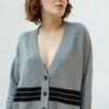 Alessia Cashmere Cardigan, Grey