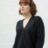 Adamaris Cashmere Cardigan, Black